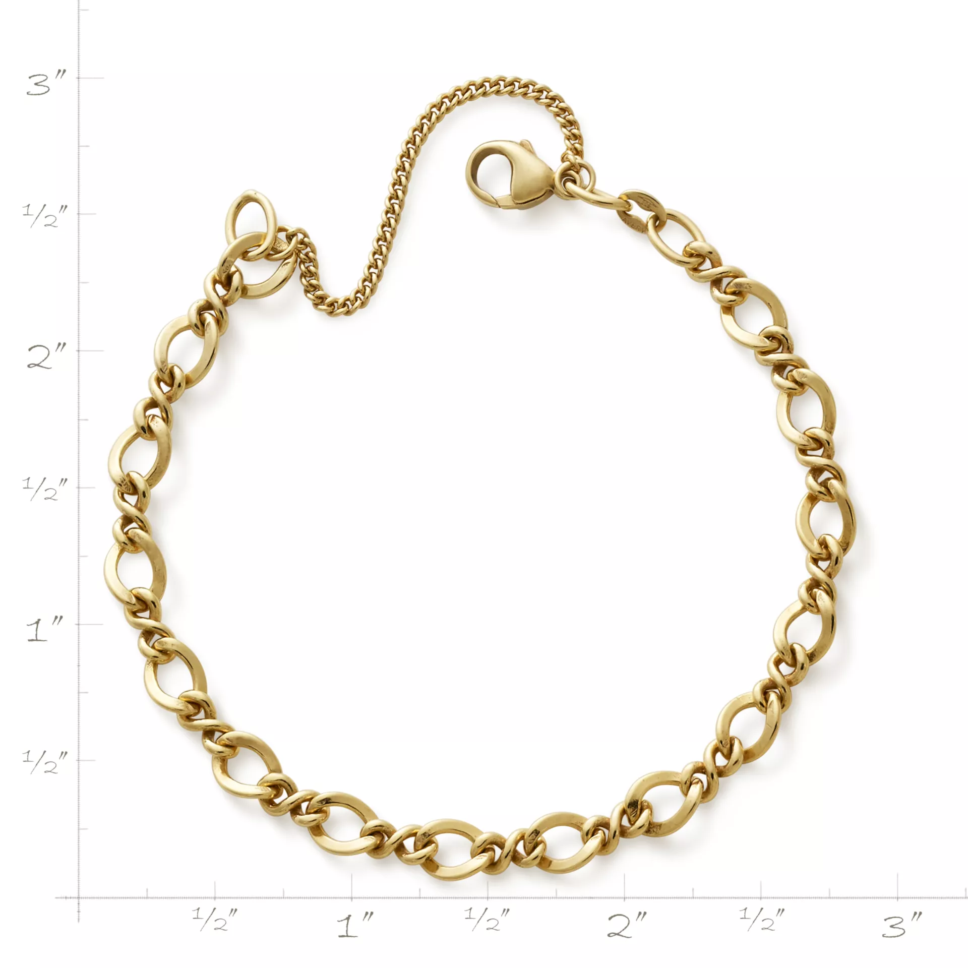 Medium Twist Charm Bracelet - Image 2