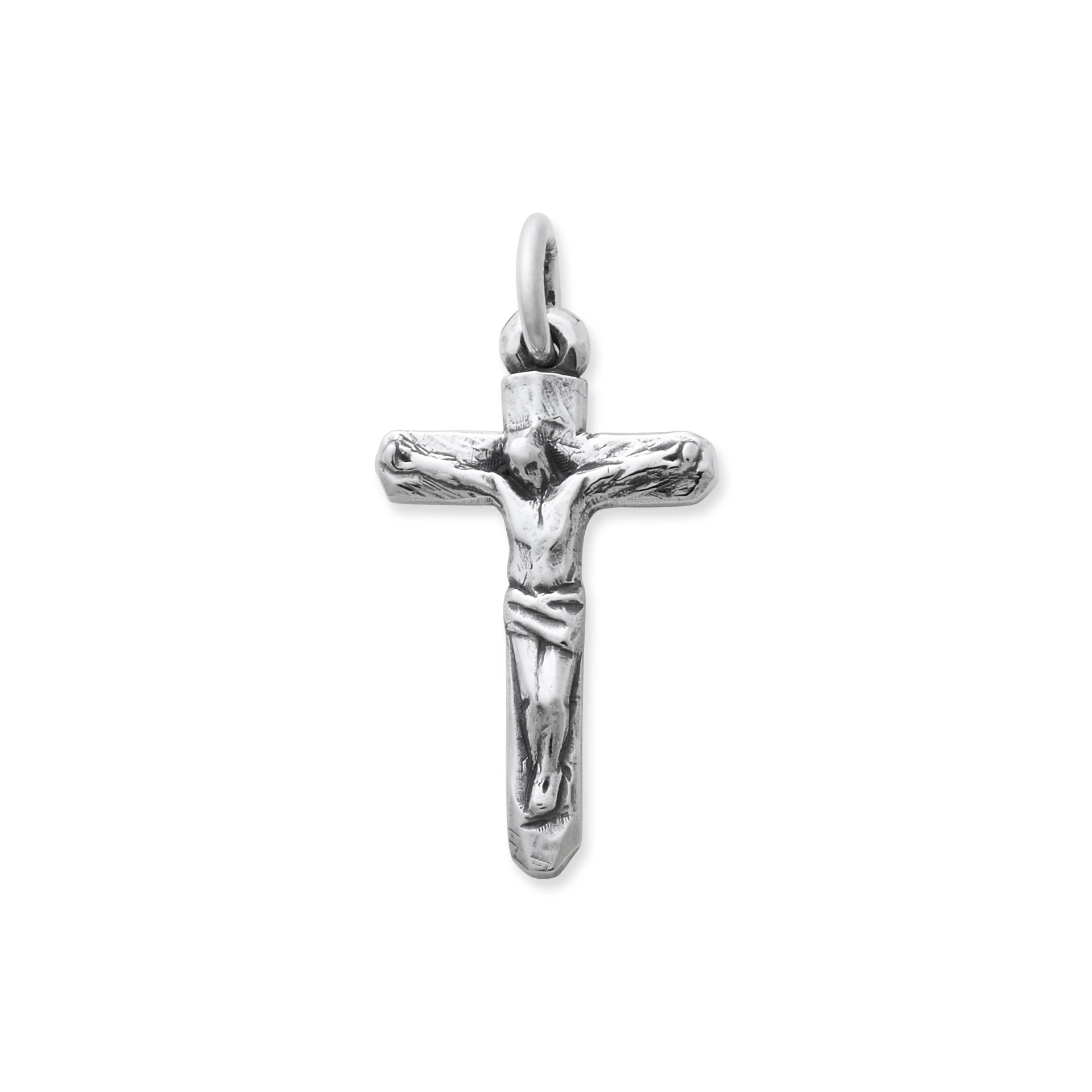 Chiseled Crucifix Pendant