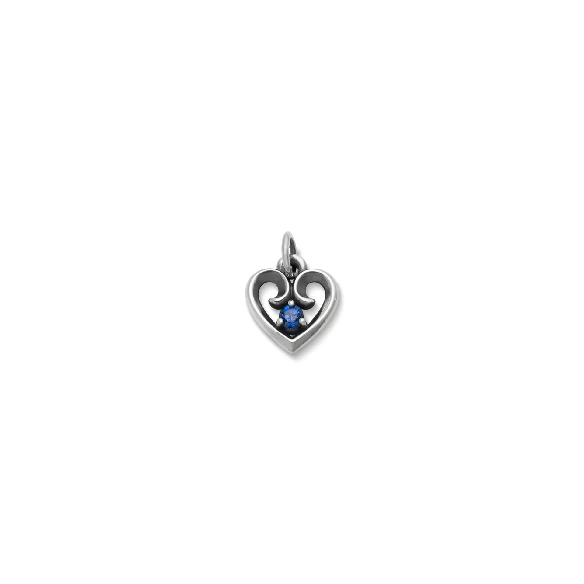 Avery Remembrance Heart Birthstone Charm