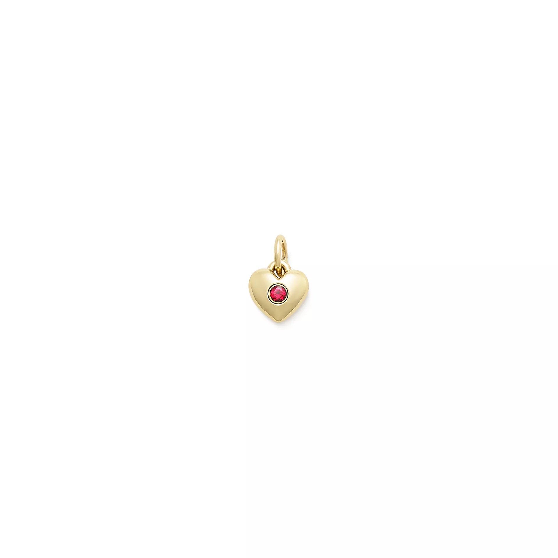 Keepsake Heart Birthstone Charm