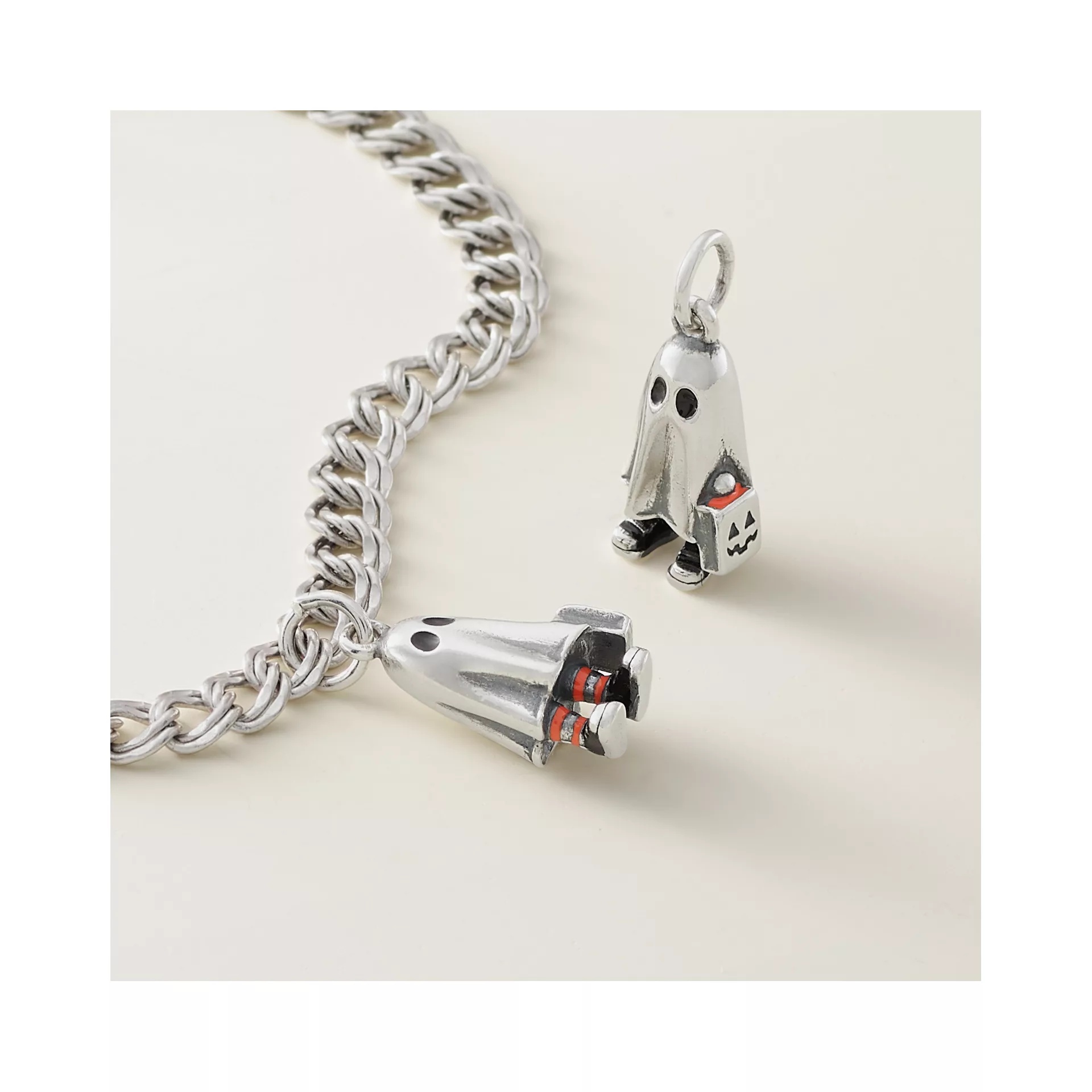 Enamel Trick or Treater Charm - Image 3