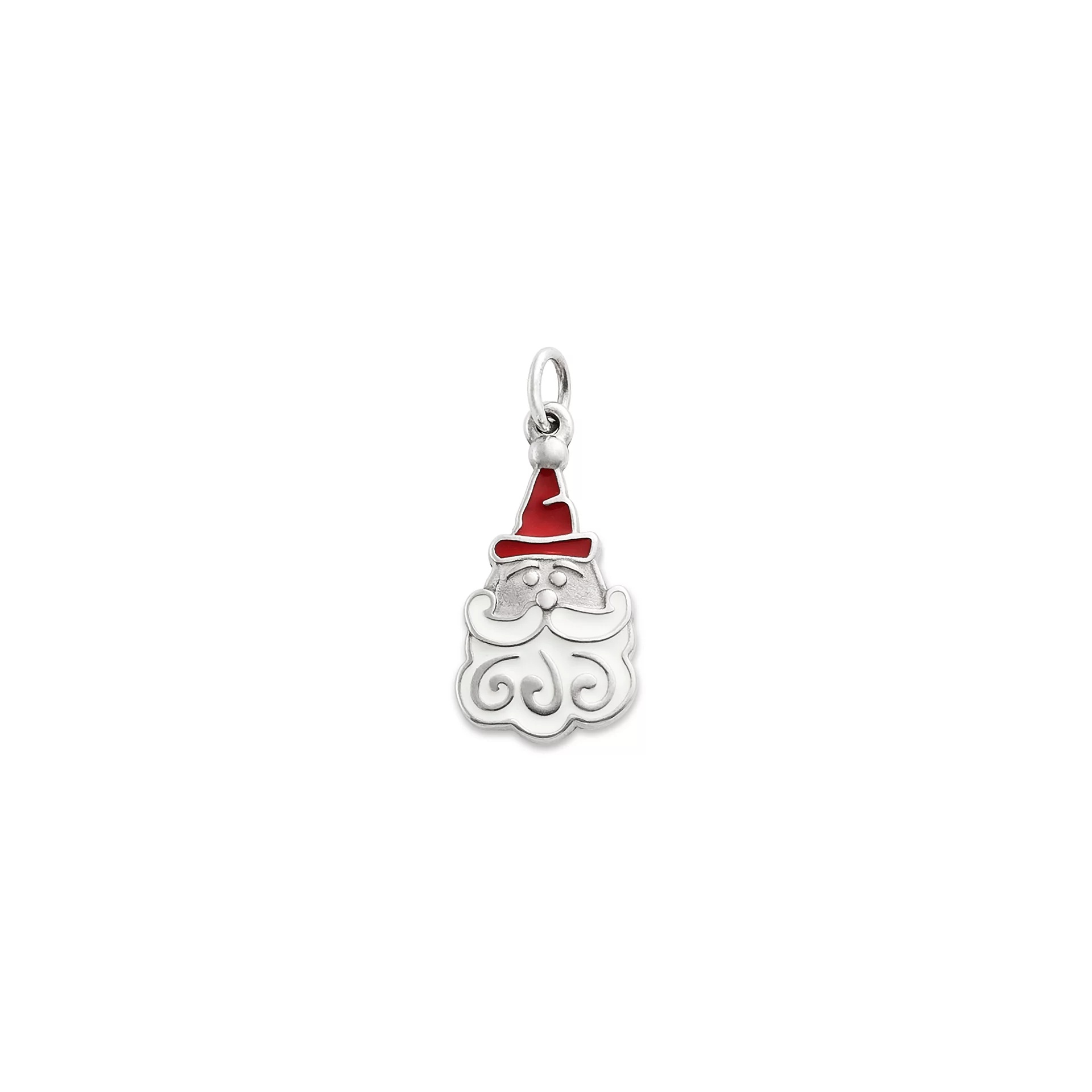 Enamel Sweet Santa Charm