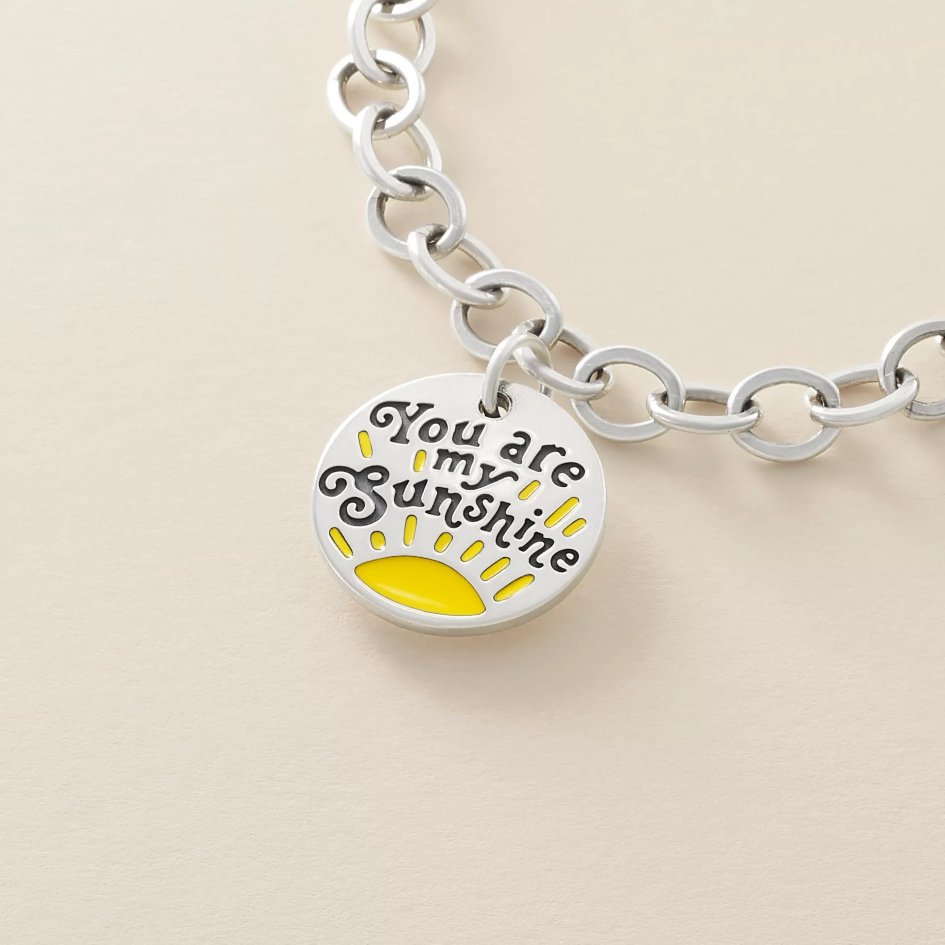 Enamel "You Are My Sunshine" Charm - Image 2