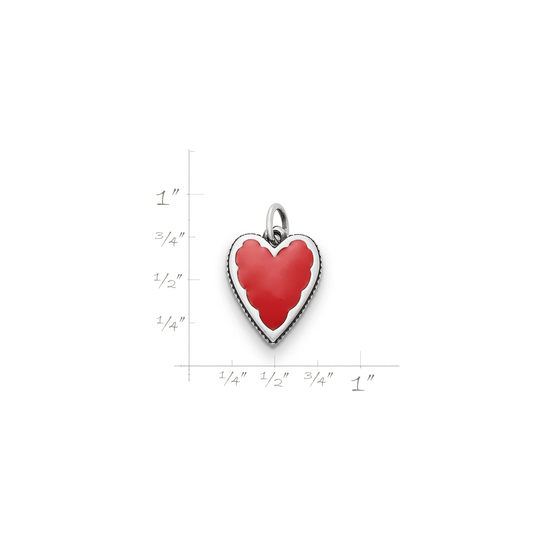 Enamel Heart Charm - Image 6