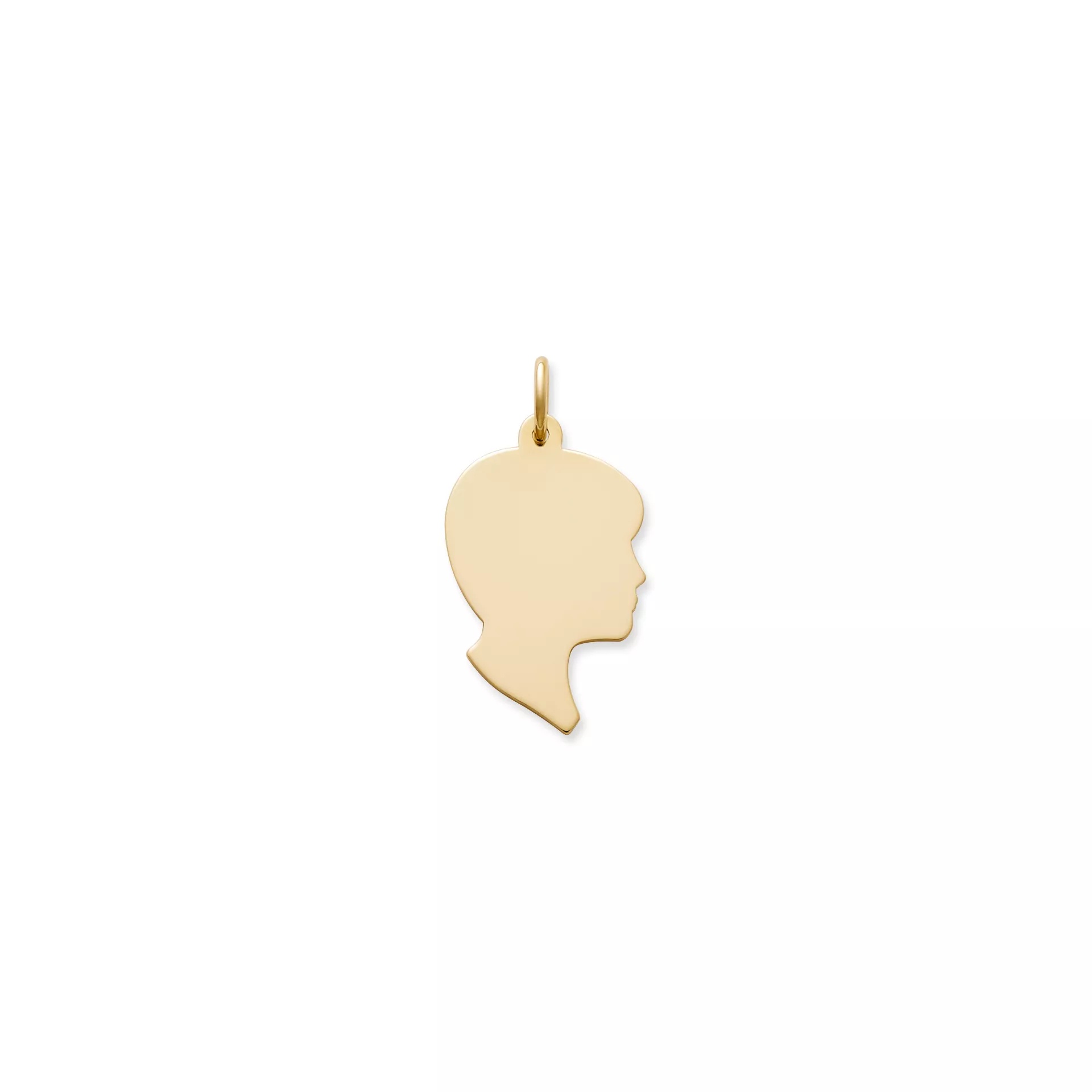 Boy Silhouette Charm