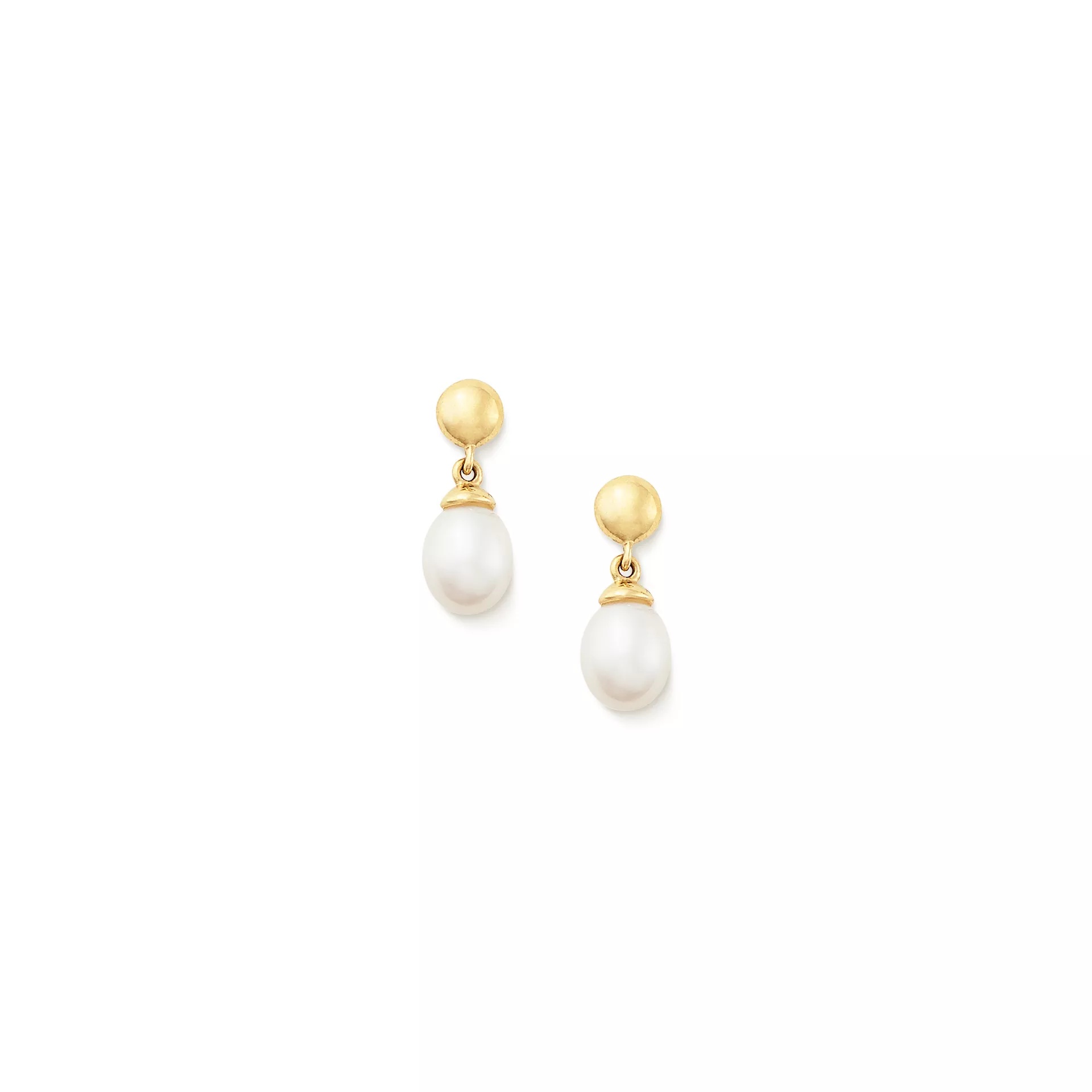 Cultured Pearl Teardrop EarShop All Rings