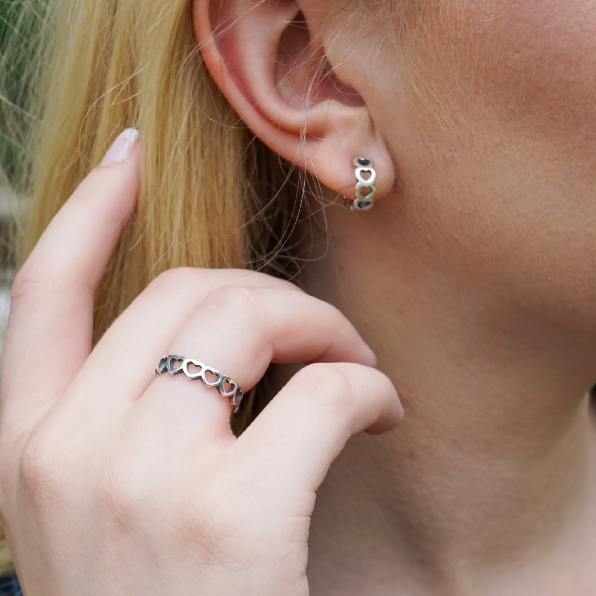 Tiny Hearts Hoops - Image 5