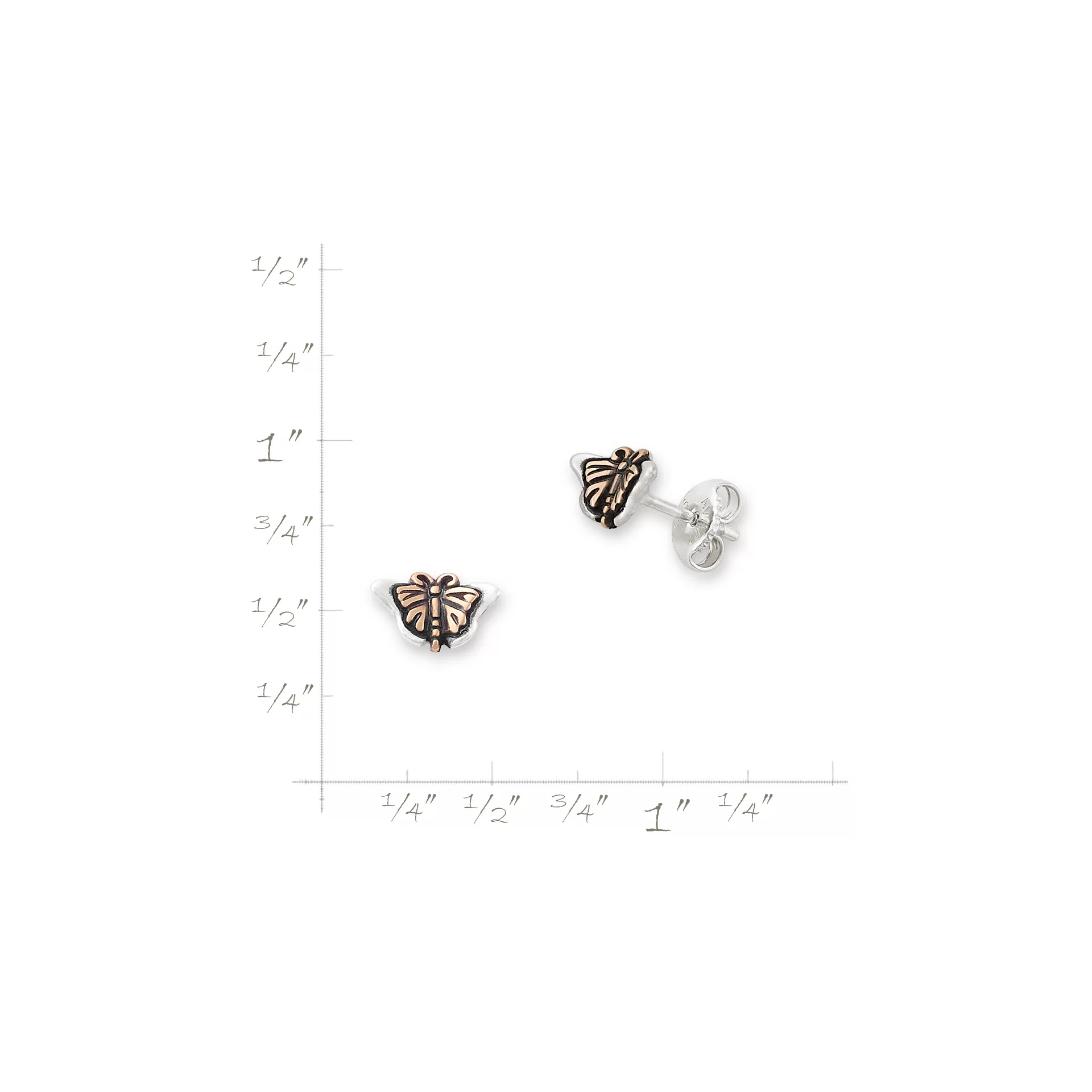 Monarch Butterfly Studs - Image 4