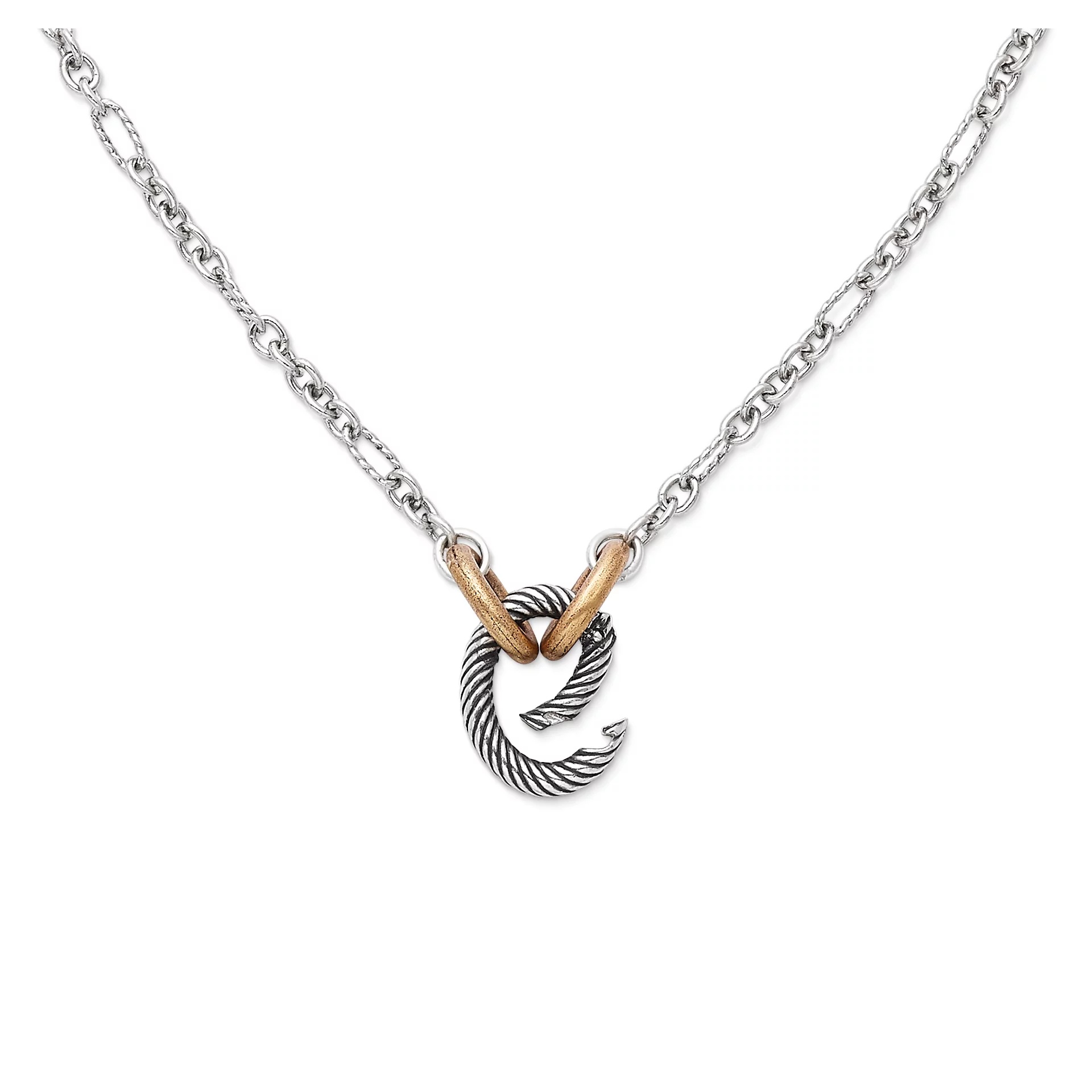 Oval Twist Changeable Charm Necklace - Image 2