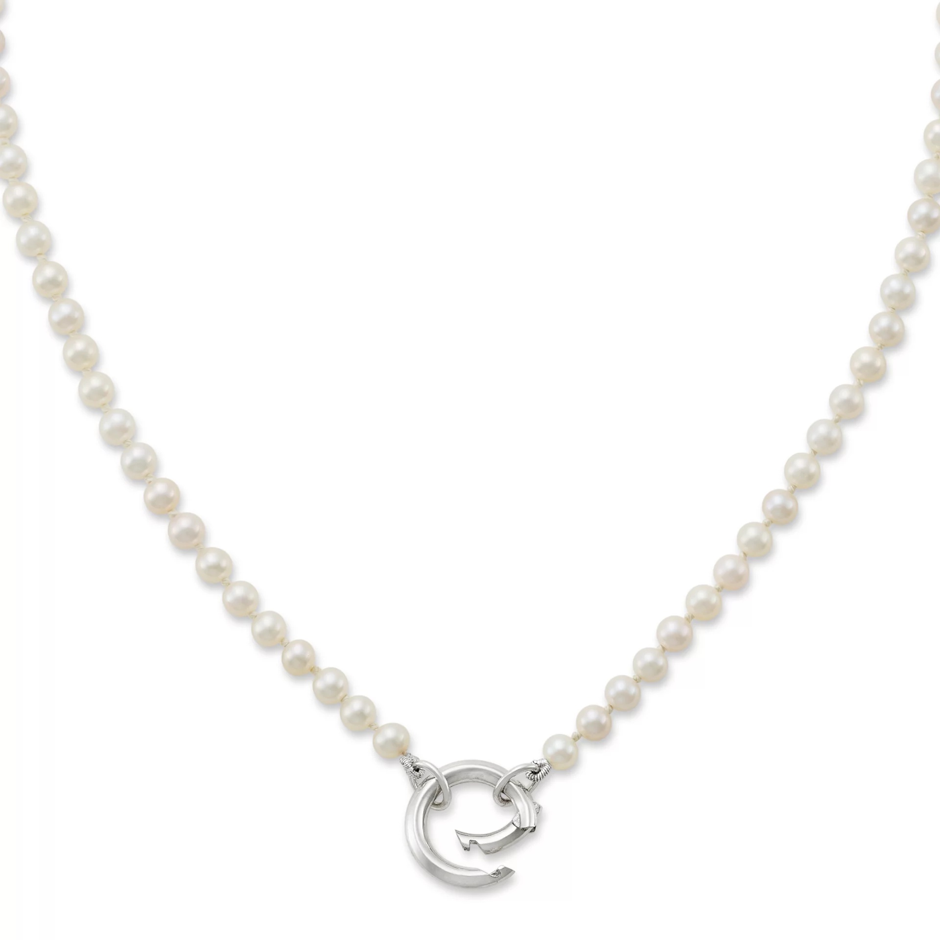 Cultured Pearl Changeable Charm Necklace - Image 2