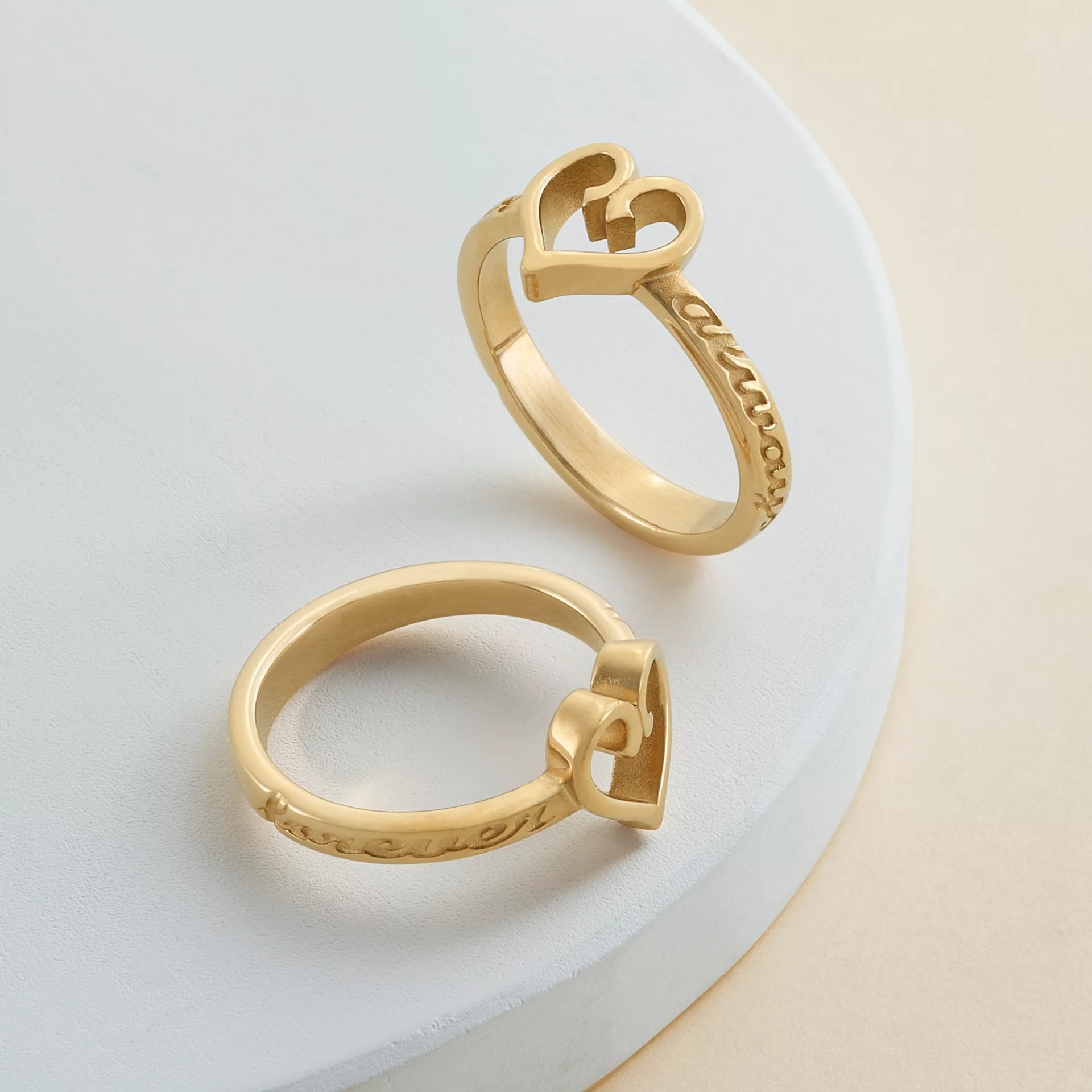 Forever and Always Heart Ring - Image 2