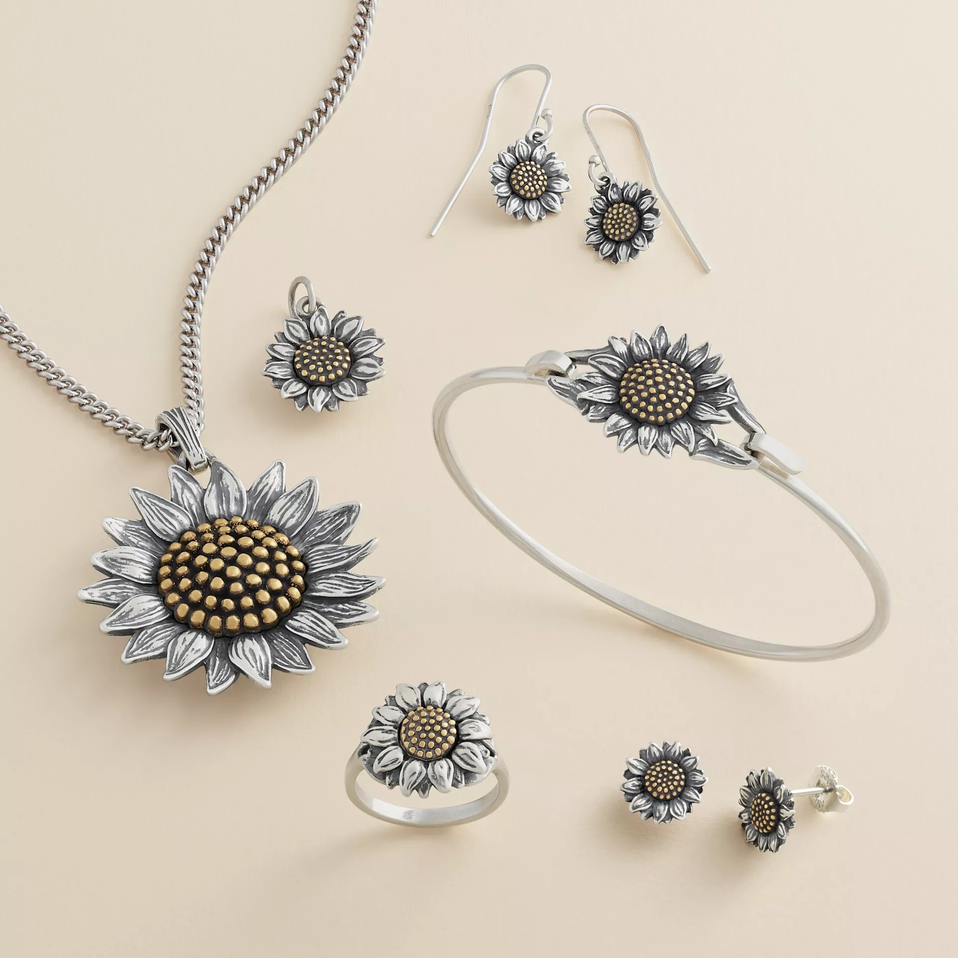 Wild Sunflower Dangle EarShop All Rings - Image 3